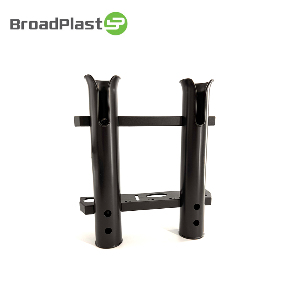 Two Pole Deck Mount Rod Storage Rack